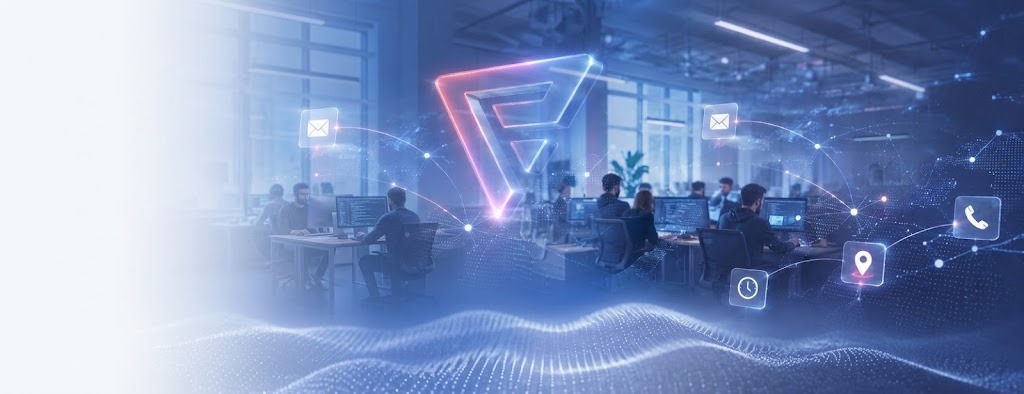 Ferisoft ofisinde ekip ve iletişim kanalları