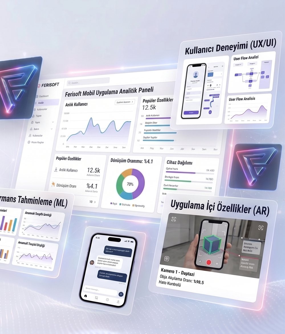 Mobil Uygulama Geliştirme — Ferisoft ürün görseli